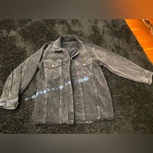 Women's Black Corduroy Jacket